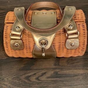 Kate Spade Rattan Bag